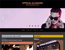 Tablet Screenshot of opticalillusions-usa.com